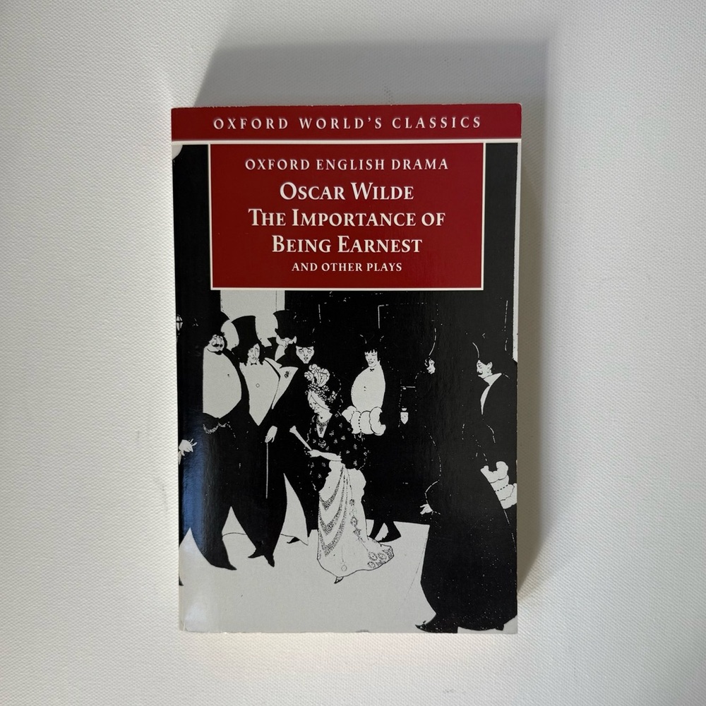 1st edition text, Oscar Wilde The importantance of being earnest